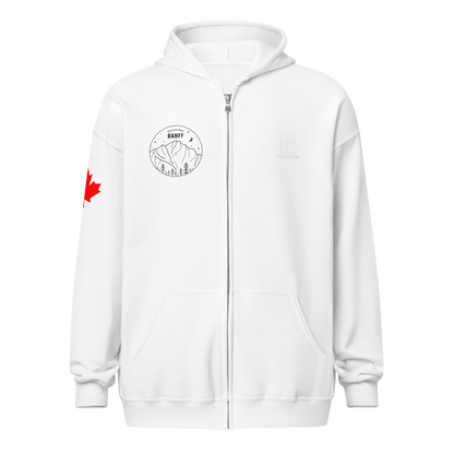 Banff Heritage Zip-Up Unisex Hoodie - Toms Vogue