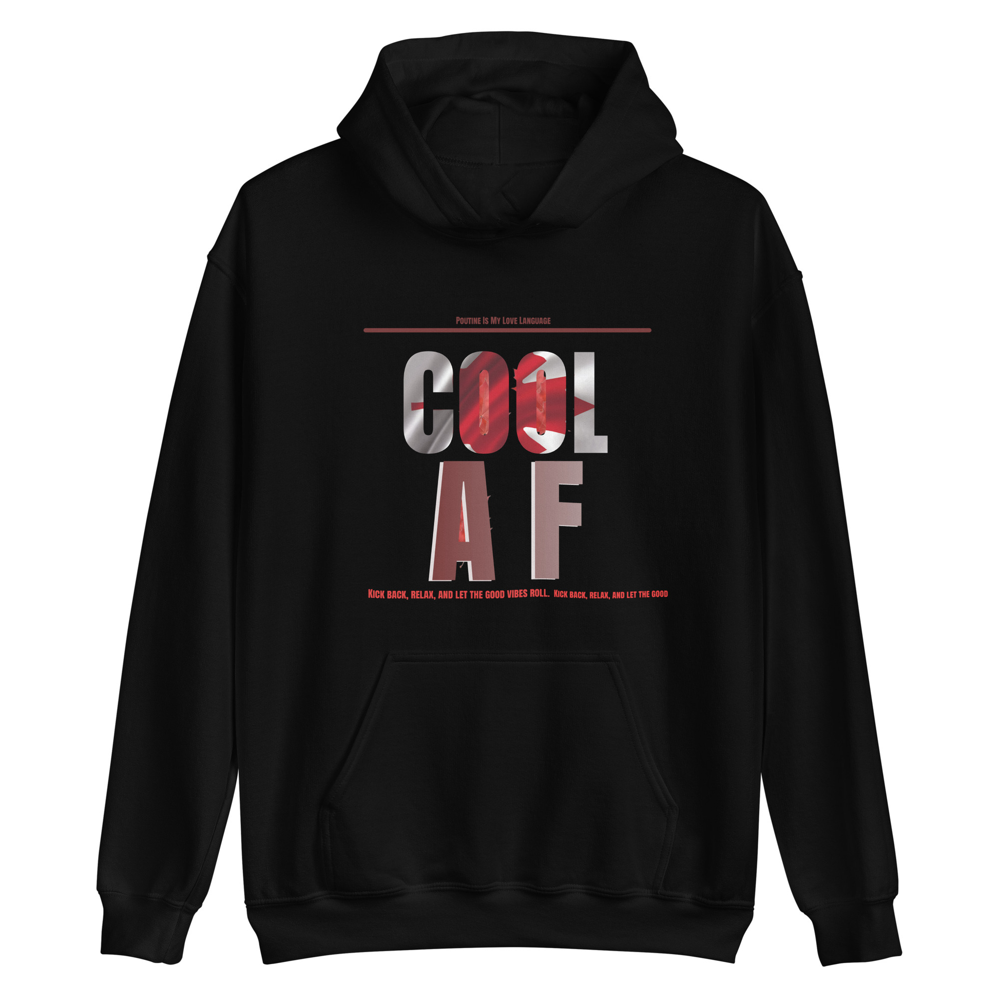 Cool AF Hoodie-Unisex-Canadian Pride - Toms Vogue