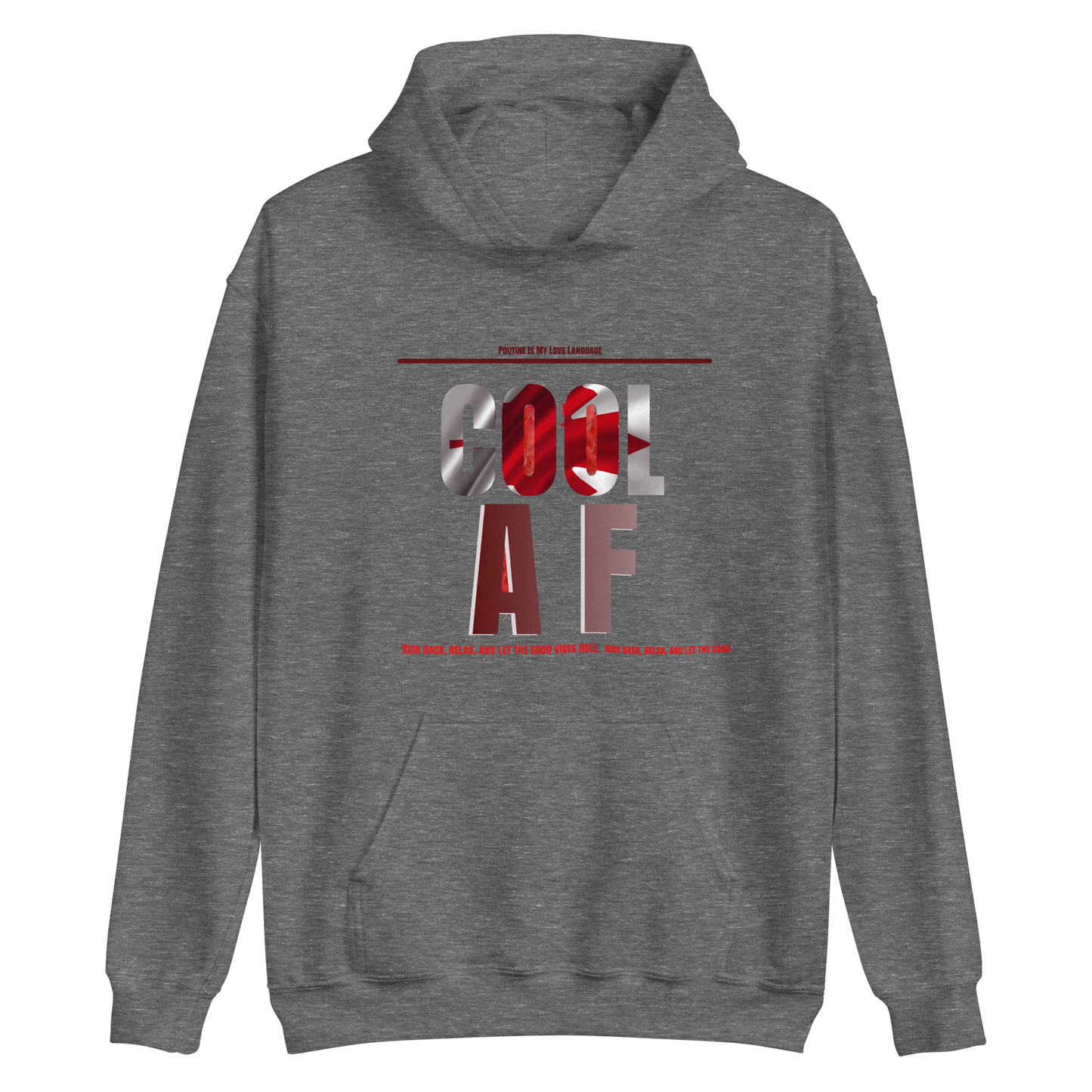 Cool AF Hoodie-Unisex-Canadian Pride - Toms Vogue