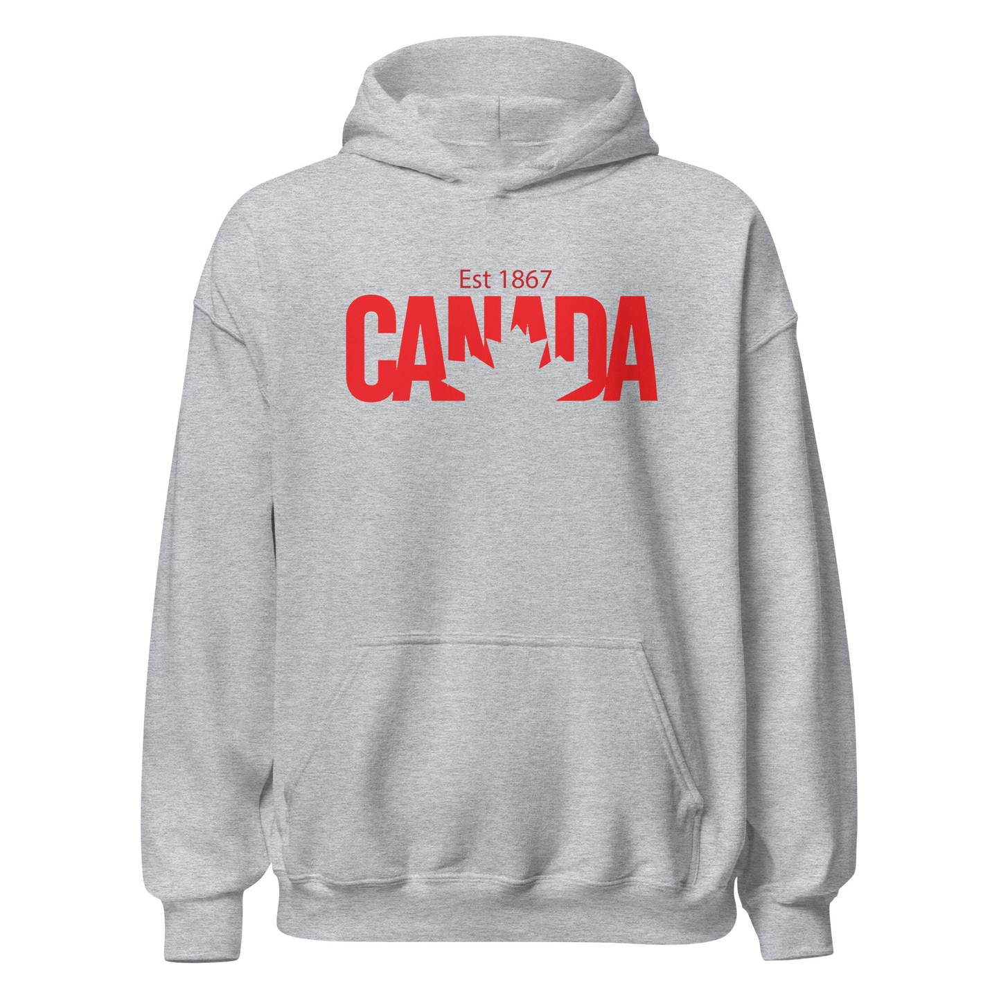 Heritage Canada Unisex Hoodie - Est. 1867 - Toms Vogue