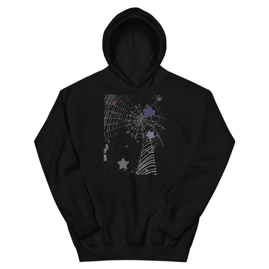 Starry Web Night Unisex Hoodie