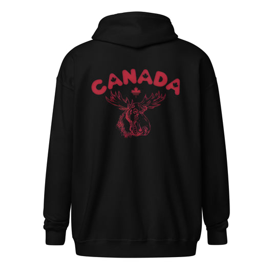 Unisex Elevated Hoodie with Iconic Canada Crest - Toms Vogue