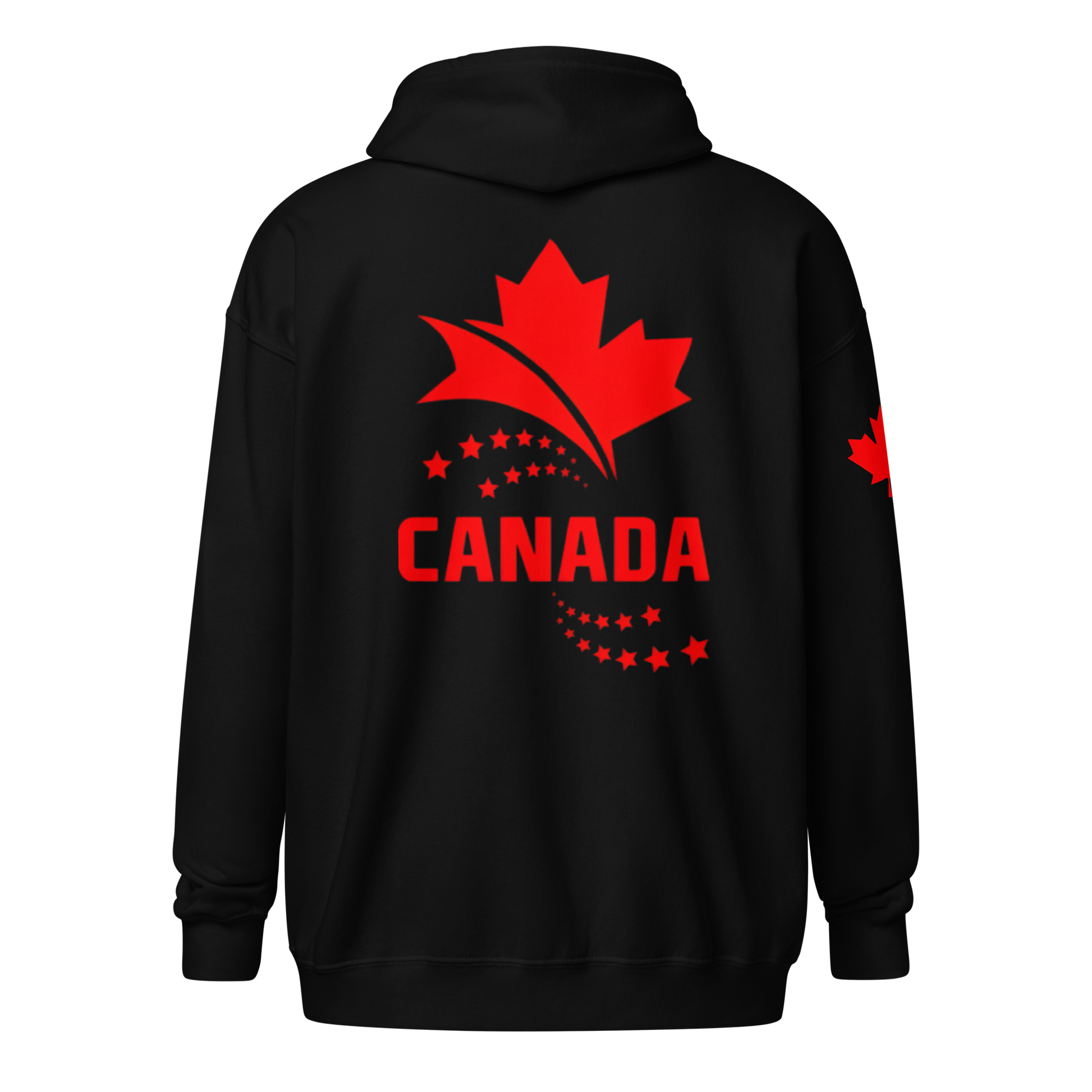 Canada Star Unisex zipper hoodie - Toms Vogue