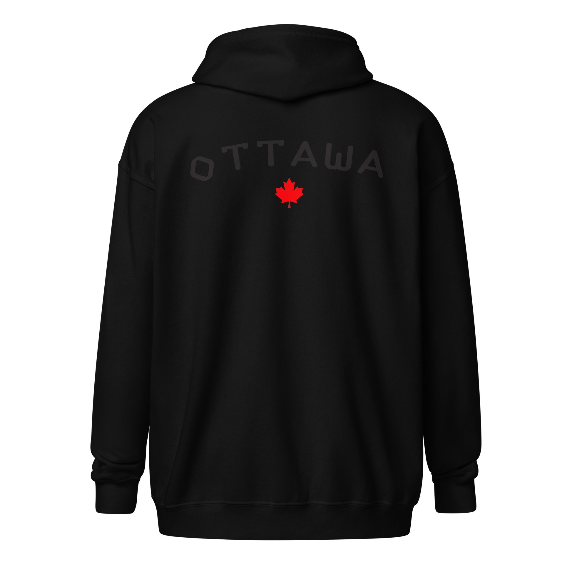 Ottawa Zipper Unisex Hoodie - Toms Vogue