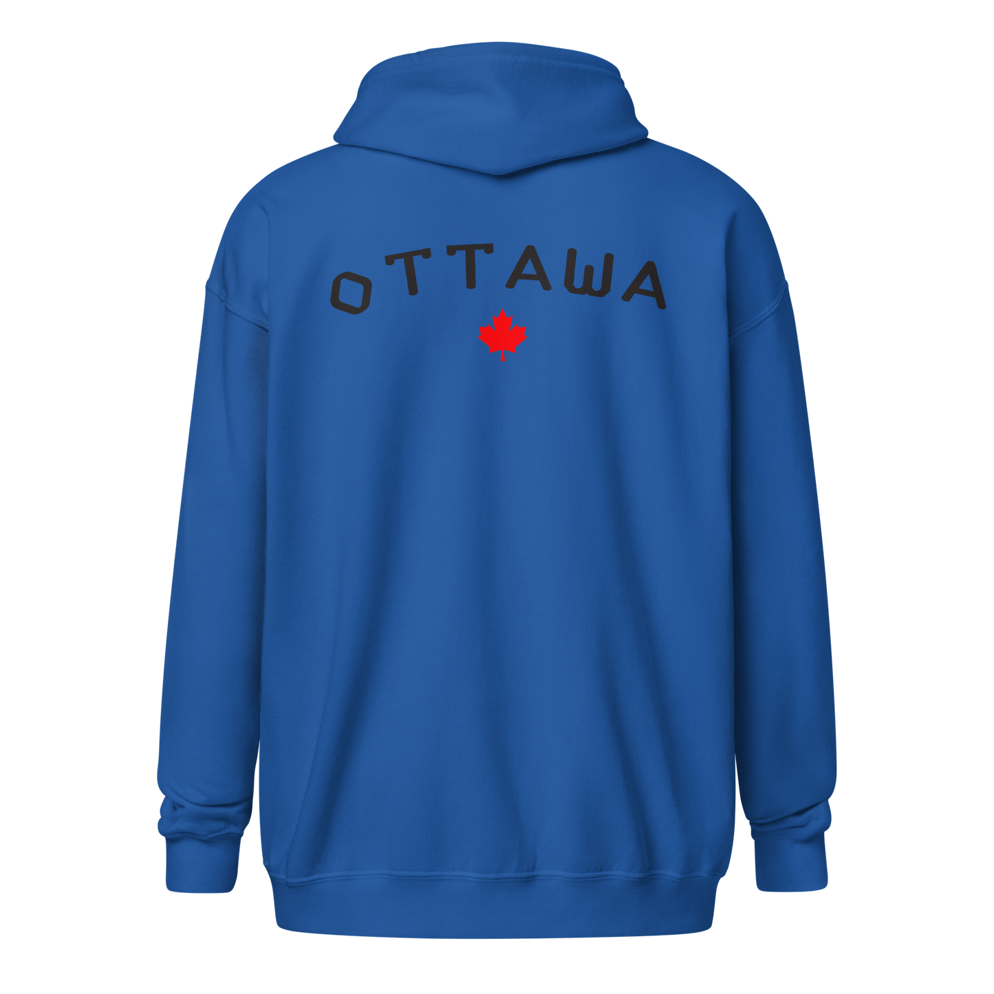 Ottawa Zipper Unisex Hoodie - Toms Vogue