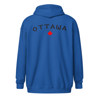 Ottawa Zipper Unisex Hoodie - Toms Vogue