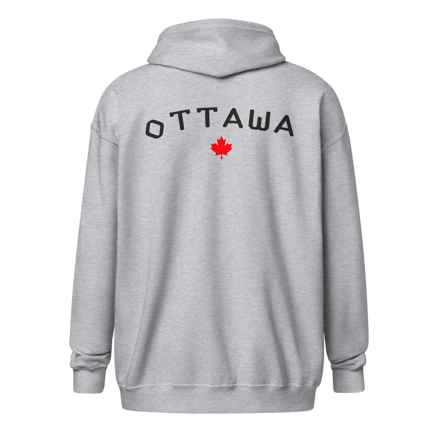 Ottawa Zipper Unisex Hoodie - Toms Vogue