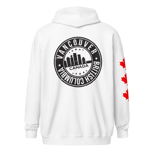 Vancouver Skyline Unisex Hoodie - BC Heritage Edition - Toms Vogue