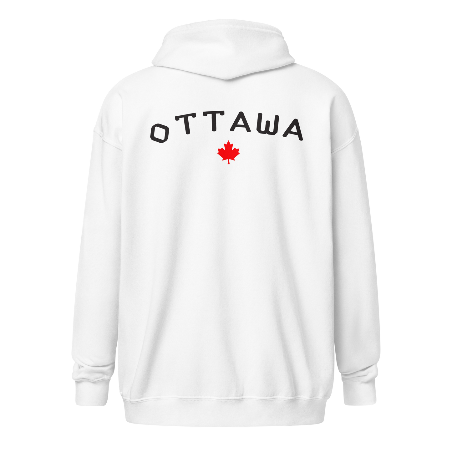 Ottawa Zipper Unisex Hoodie - Toms Vogue