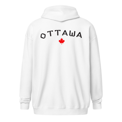 Ottawa Zipper Unisex Hoodie - Toms Vogue